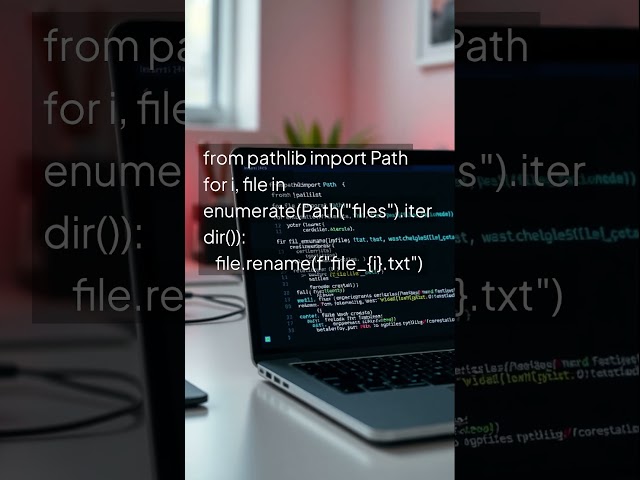 Episode 7 : Rename Thousands of Files with 1 Line Using Python