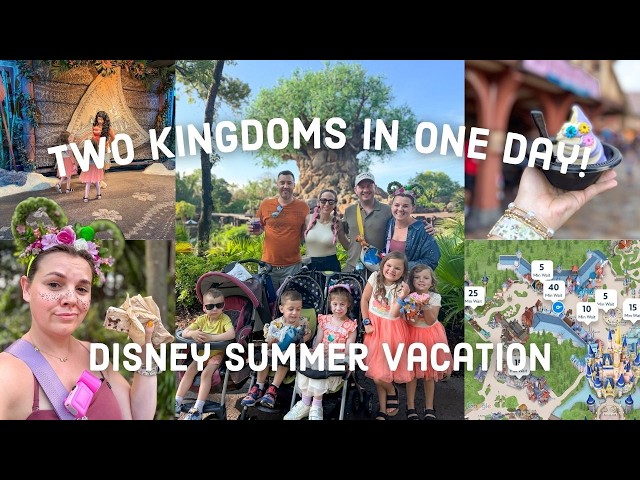 DISNEY SUMMER Day 3: Both Disney Kingdom's In ONE DAY!