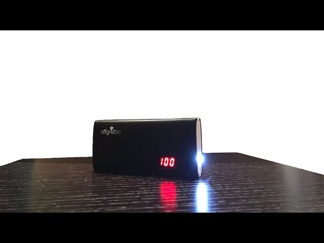Reviewing the Offgridtec 13,000 mAh Power Bank