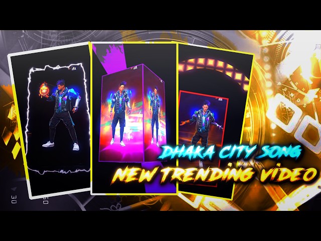Dhaka City Free Fire Xml File 💣 | New Trend Xml Preset | FF Gameplay Edit | @Tamim XYZ 1