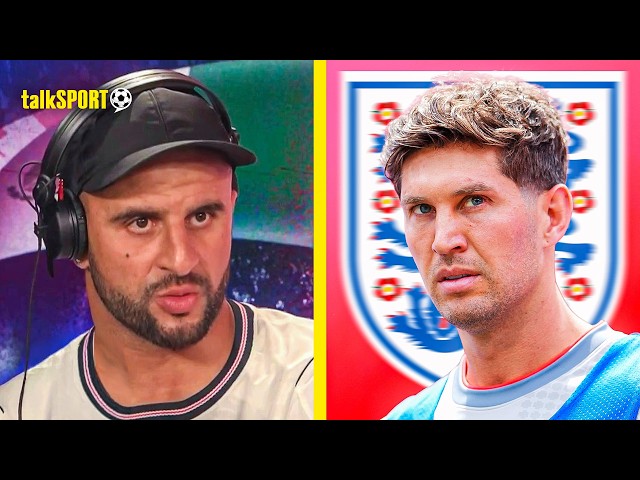 Kyle Walker REVEALS INSIGHT on John Stones and whether he will partner Marc Guehi for England!