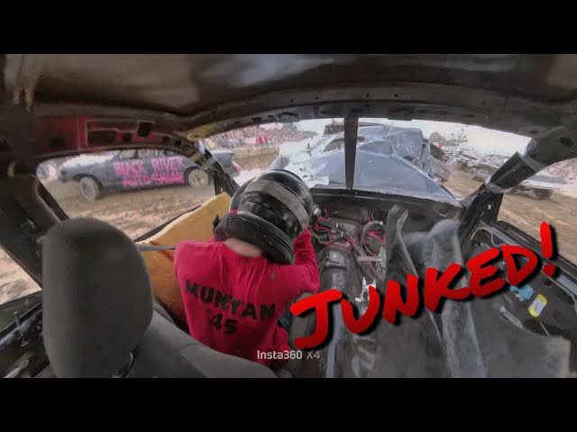 Lorain county demo derby 2026 - 4th place in car cam - v8 street stock