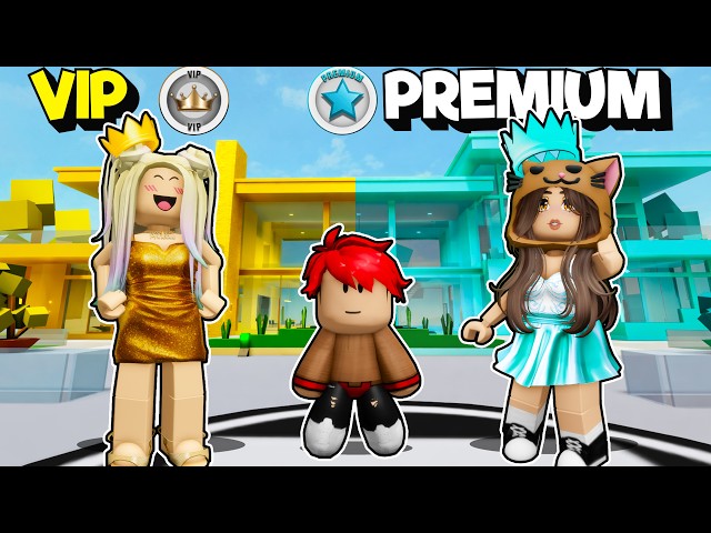 FAMILIA VIP VS FAMILIA PREMIUM and BROOKHAVEN ROBLOX