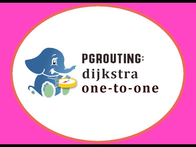 pgRouting: dijkstra One-to-One