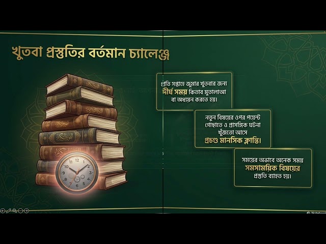 এআই দিয়ে স্মার্ট খুতবা প্রস্তুতি