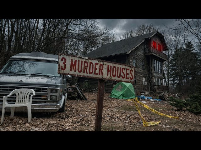 I Explored 3 Abandoned Murder Houses in 72 Hours (Extremely Disturbing True Crime)