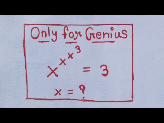 Australia || Nice Algebra Exponential Maths Olympiad Problem #maths #algebra #olympiad