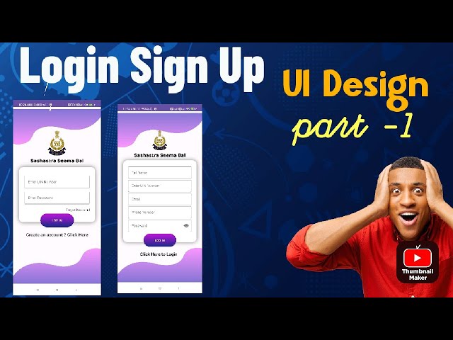 🔥How to create Login and  SignUp using firebase Realtime Database android Studio