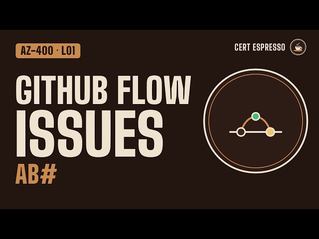 AZ-400 Lesson 1: Flow of Work and Traceability | GitHub Flow, Issues, Azure Boards Links