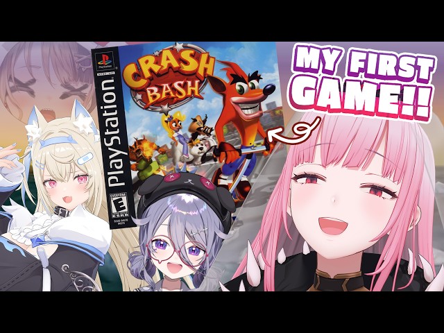 【Crash Bash】I Assembled a Team to Beat My First Ever Video Game.... #calliolive