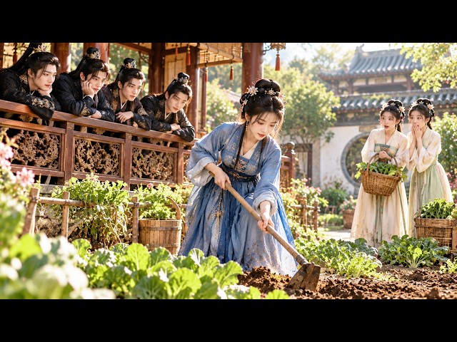 王妃在宮裡種菜被所有人嘲笑，誰知瘟疫突然爆發，她竟靠自家蔬菜救下全宮人命，眾人瞬間傻眼！