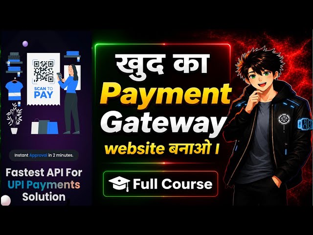Build Your Own Payment Gateway Website | Full Course (Step by Step)