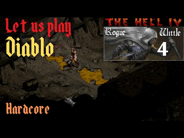 Diablo — The Hell 4 (Hardcore) — Let's Play S01E04: Just hit things