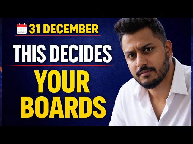 Dear ISC Class 12… This Is What You MUST Do From 1 January 2026