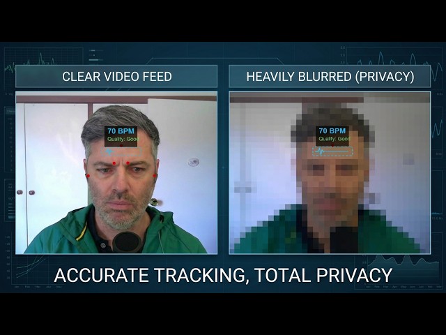 Webcam Heart Rate Tracking with Blurred Video & Testing AI Research Tools