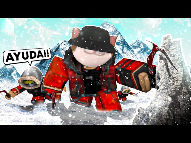 I CLIMBED MOUNT EVEREST AND... Climbing Simulator Roblox