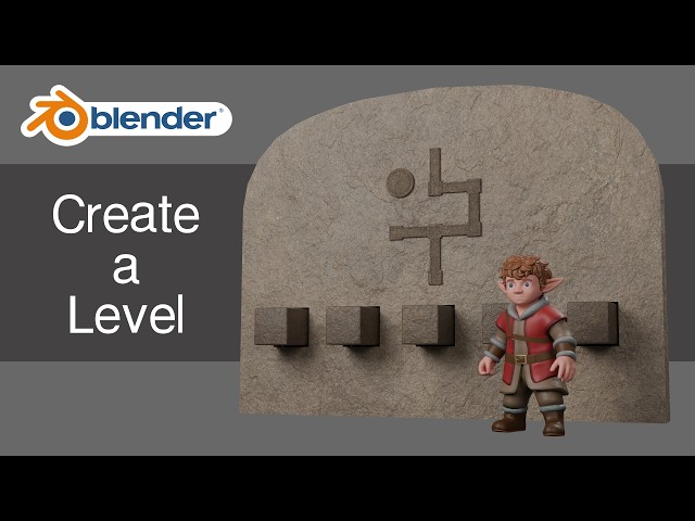 Building an Indie Game Level in Blender & Unity
