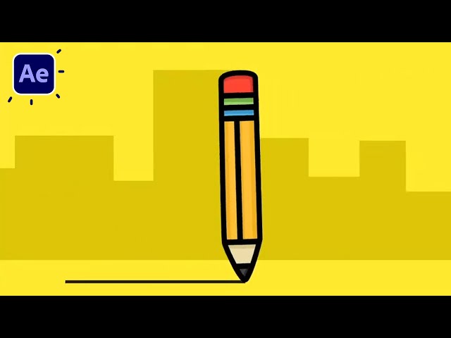 Animated Pencil in After Effects Tutorials