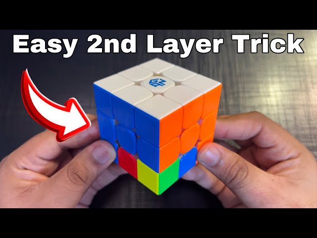 How to Solve 2nd Layer of Rubik’s Cube Without ALGORITHMS “Hindi Urdu”