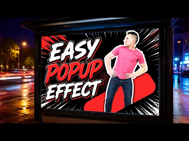 How to Create an Easy Popup Effect in Canva Pro is not required