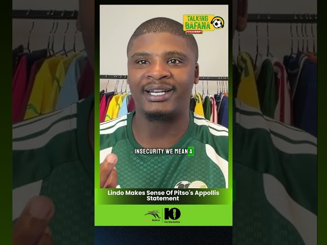 ⚽️ Lindo Makes Sense Of Pitso’s Appollis Statement ⚽️