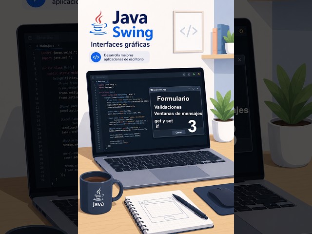 🚨 ¡Java Swing - Formulario basico Parte 3!🚨 #java  #programacion  #coding  #swing  #developers