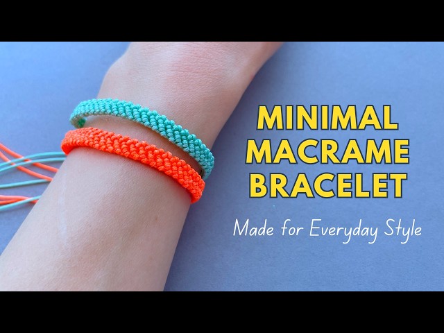 The Best Macrame Bracelet for Hard-to-Match Colors