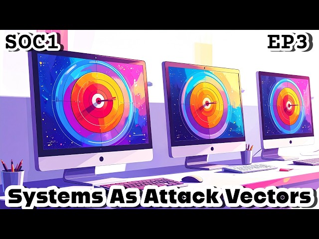 SOC 1 (2025-2026) | EP3 | Systems As Attack Vectors | TryHackMe SOC 1
