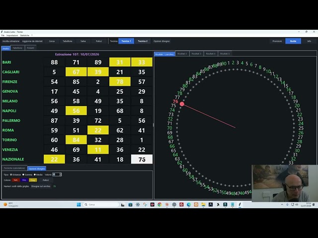 Python software for Italian Lotto analysis and methods by Gianni D’Amore.