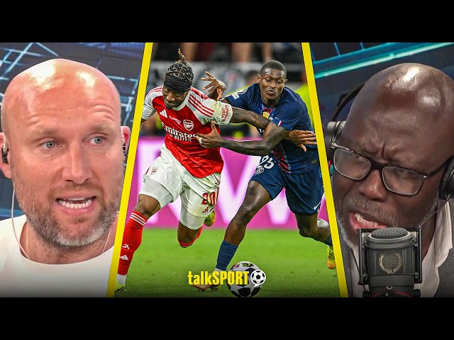"IRRELEVANT!" Dean Ashton & Darren Lewis CLASH over Madueke "PENALTY INCIDENT" in CL Final