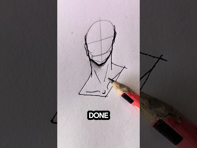 This Face Will Haunt Your Dreams 😳 #art #shorts #foryou #tutorial #satisfying #easy #drawing