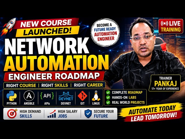 Become a Network Automation Engineer | New Course Launch & Career Guide