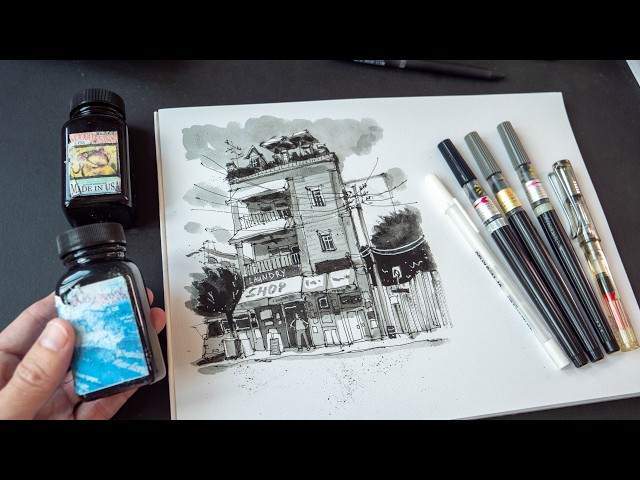 Best Drawing Tools for New Urban Sketchers