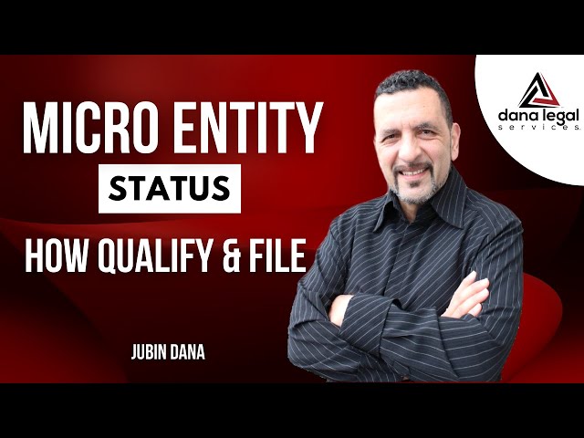 Micro Entity Status: How to Qualify and How to File