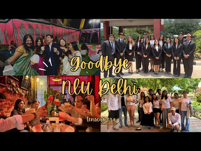 Last week at NLU Delhi | Looking back on the past five years 