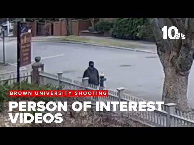 Police release new videos of person of interest in Brown University shooting