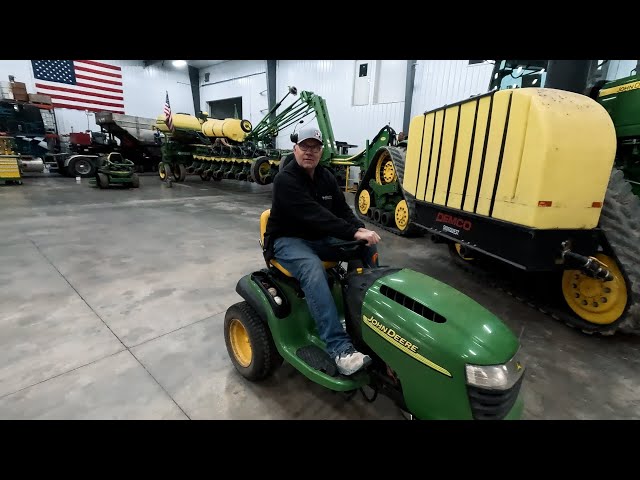 Time To Maintain The Mower Fleet!!