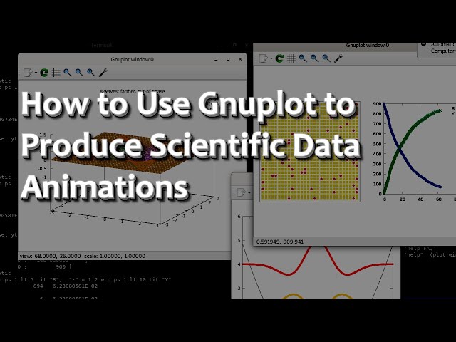 How to Use Gnuplot to Produce Scientific Data Animations