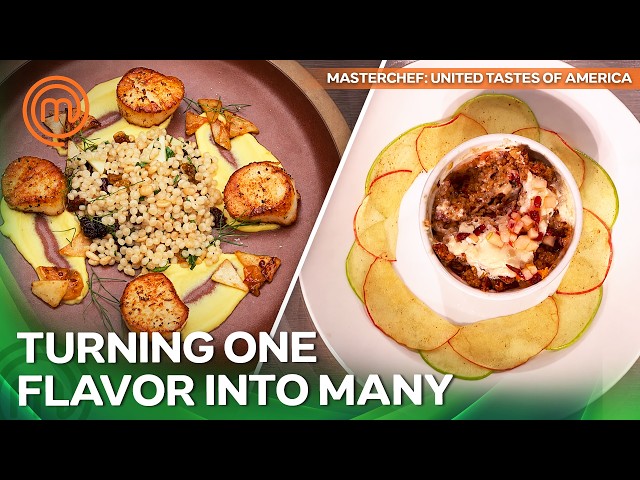 Cooking Sweet and Savory Dishes With Apples | MasterChef: United Tastes of America
