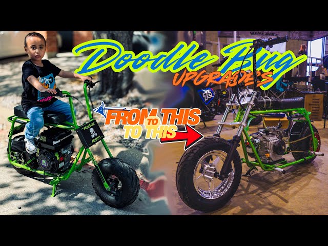 Doodlebug Minibike Gets INSANE Custom Makeover | Teardown Part 1