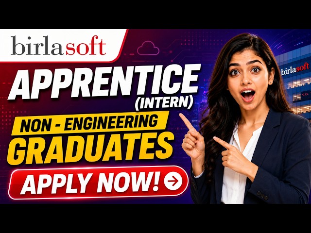 🚀 Birlasoft Apprentice (Intern) Hiring 2026 | BCA & B.Sc Graduates | AI | Cloud | Data Engineering