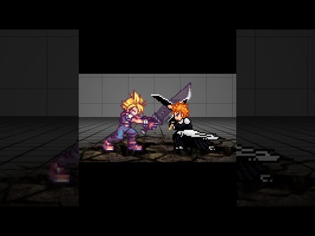 Ichigo vs Cloud | Animation Devlog 7 | #bleach #finalfantasy #cloud #ichigo