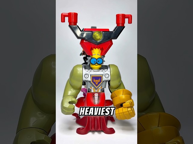 I Found The Heaviest LEGO Minifigure in the World (For Now…) #lego #legos #shorts