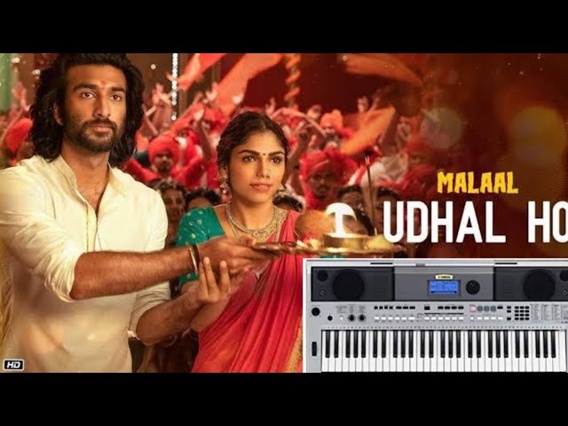 Udhal ho | Malaal | Adarsh shinde | on keyboard | TUTORIAL | Hindi bollywood latest song 2019 |