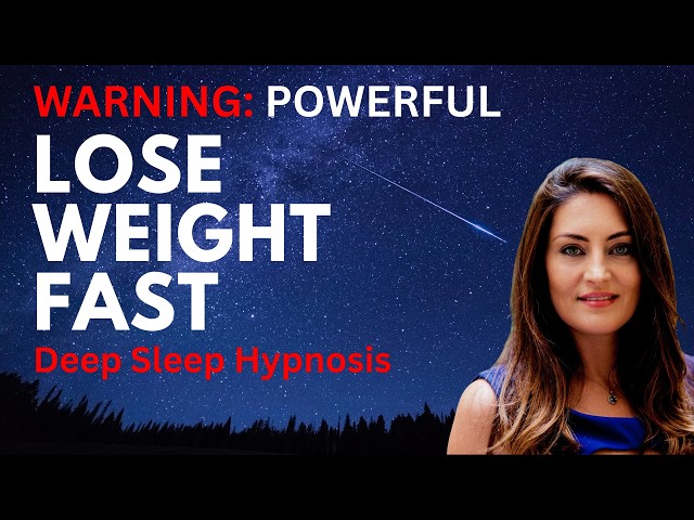 POWERFUL Sleep Hypnosis to Lose Weight (Control Cravings & Burn Fat While You Sleep)