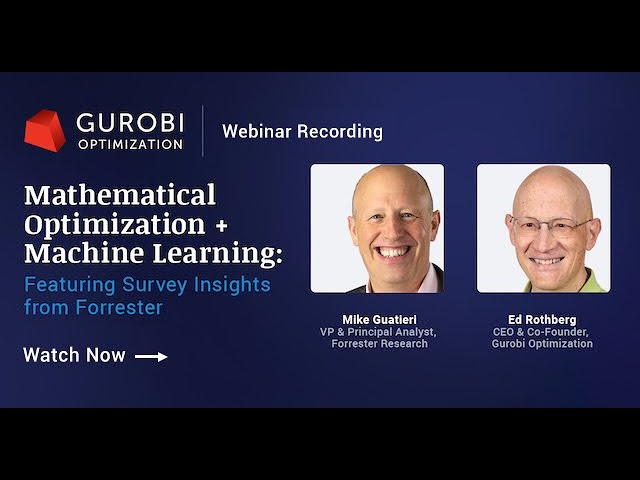 Mathematical Optimization + Machine Learning