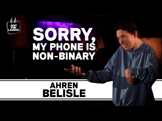 My phone is non binary | Ahren Belisle | The New Wave Of Standup