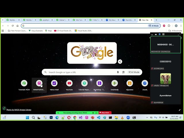 mysql day 2 create database n set password for root users 31 12 2025 part 1