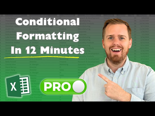 Conditional Formatting: The Excel Trick Everyone's Missing