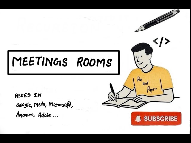 Meeting Rooms | Rooms Needed | Greedy & Priority Queue Solution | MAANG Interview Prep